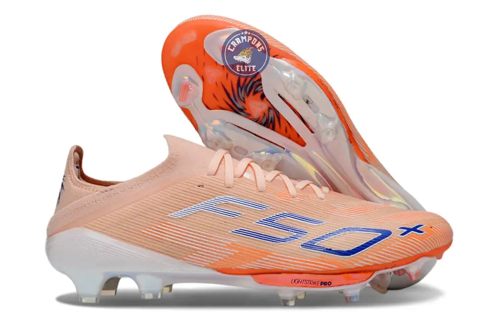 Image of F50 + Lacets FG - Beige/Orange/Blanc/Bleu