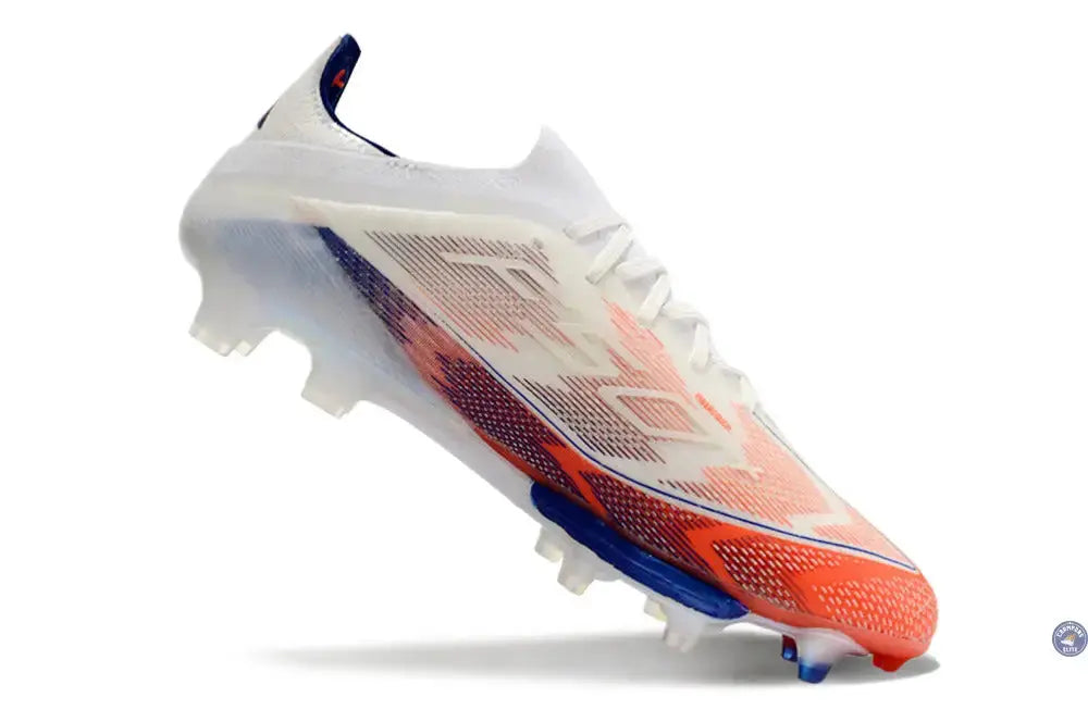 Image of F50 + Lacets FG - Blanc/Bleu/Orange