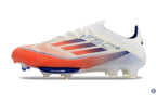 F50 + Lacets FG - Blanc/Bleu/Orange