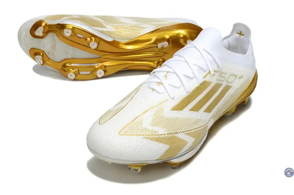 Image of F50 + Lacets FG - Blanc/Doré