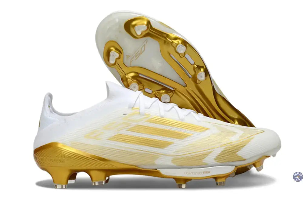 Image of F50 + Lacets FG - Blanc/Doré