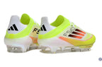 F50 + Lacets FG - Blanc/Jaune Fluo/Orange/noir