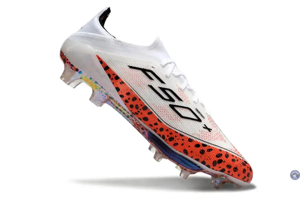 Image of F50 + Lacets FG - Blanc/Rouge/Noir