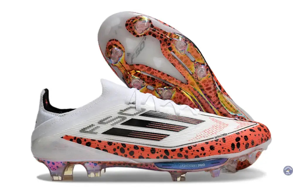Image of F50 + Lacets FG - Blanc/Rouge/Noir