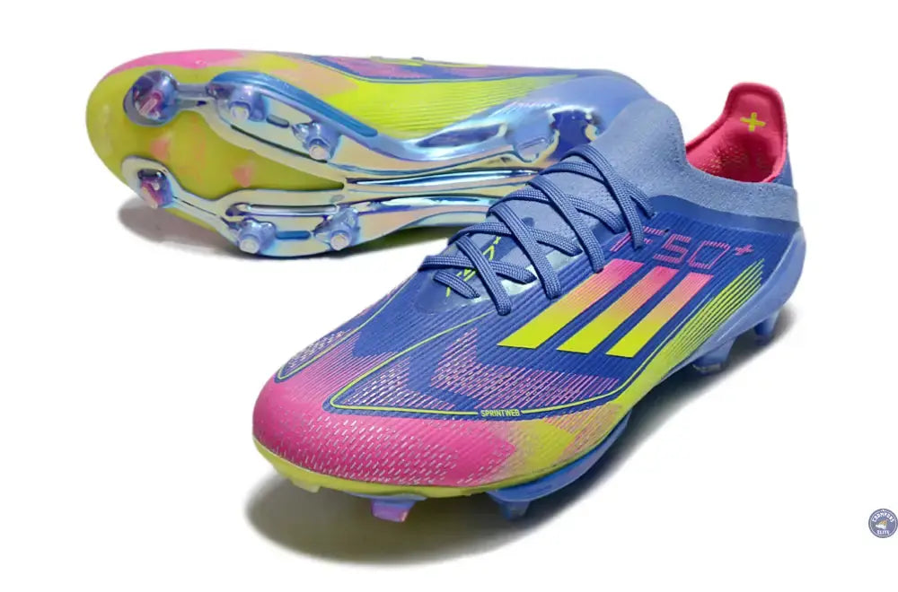 Image of F50 + Lacets FG Celestial Victory - Blue Fusion/Vert/Rose