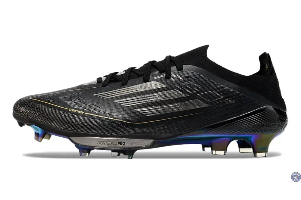 Image of F50 + Lacets FG Dark Spark - Noir/Argenté/Doré