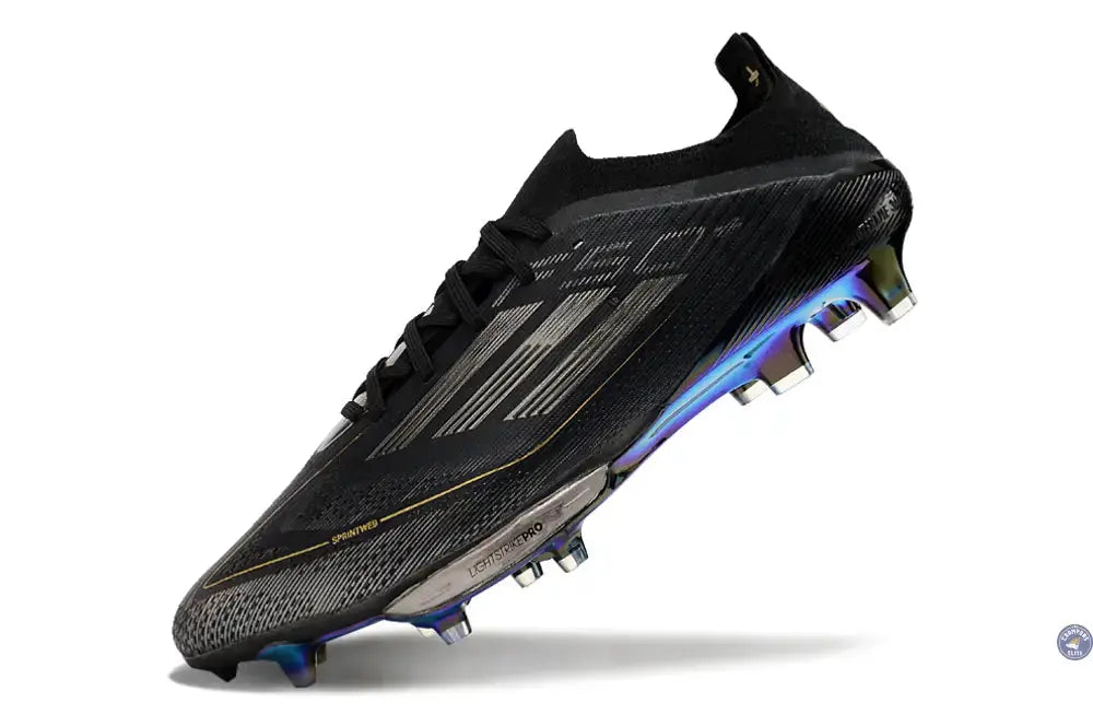 Image of F50 + Lacets FG Dark Spark - Noir/Argenté/Doré