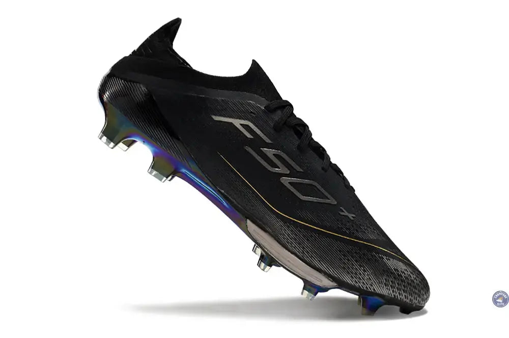 Image of F50 + Lacets FG Dark Spark - Noir/Argenté/Doré