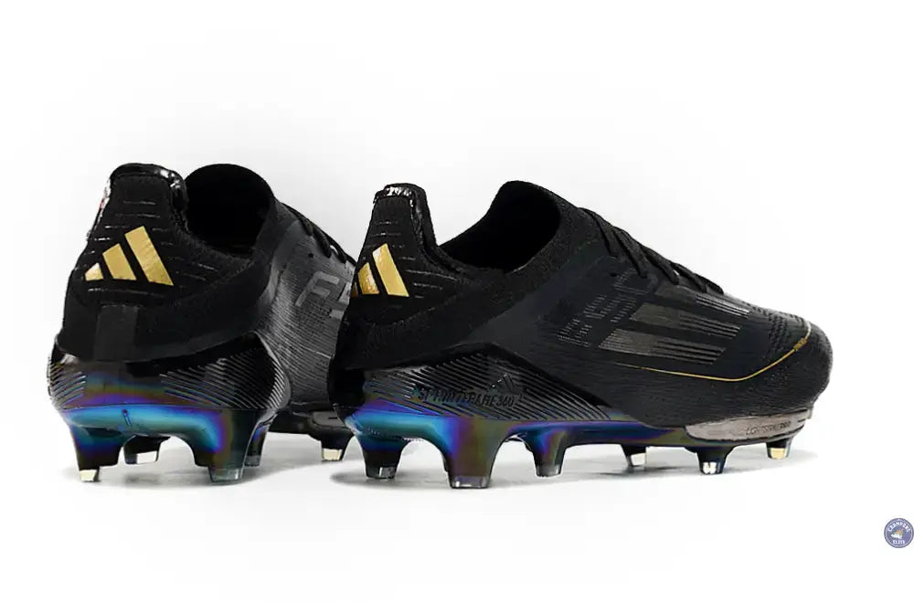 F50 + Lacets FG Dark Spark - Noir/Argenté/Doré