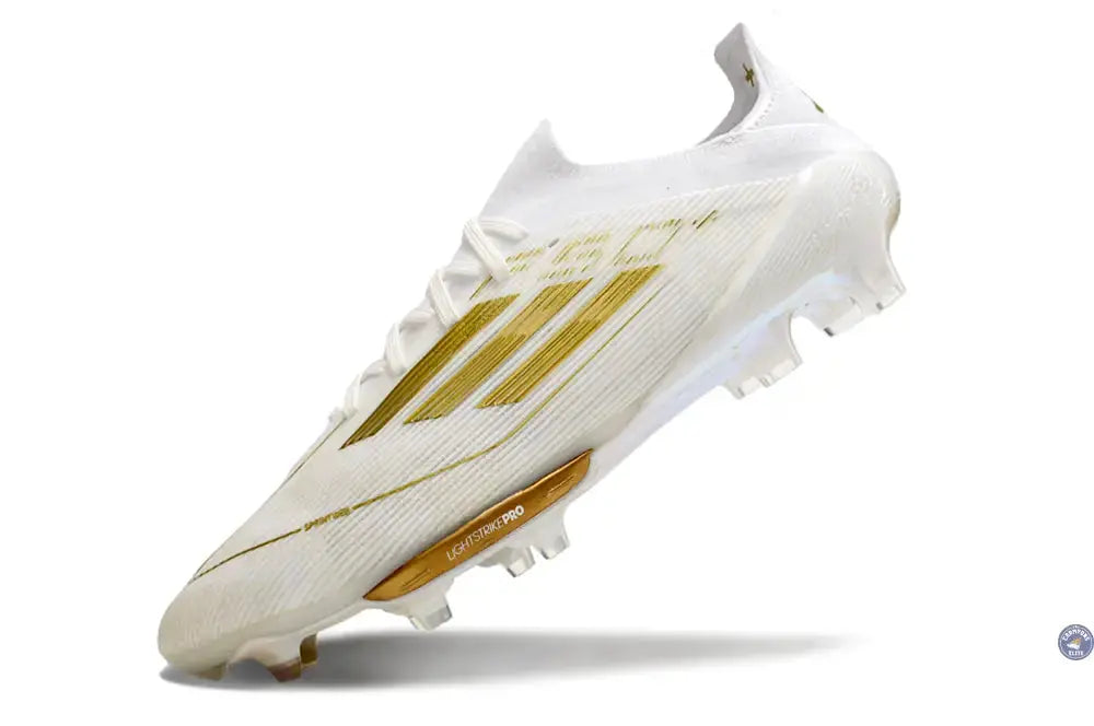 Image of F50 + Lacets FG Day Spark - Blanc/Doré/Blanc