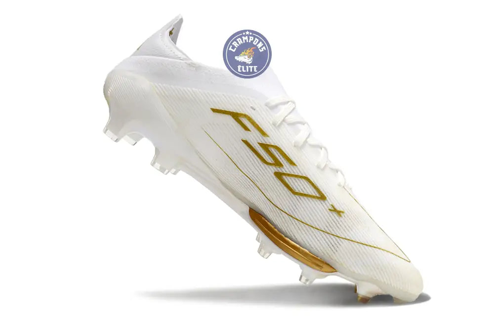 Image of F50 + Lacets FG Day Spark - Blanc/Doré/Blanc