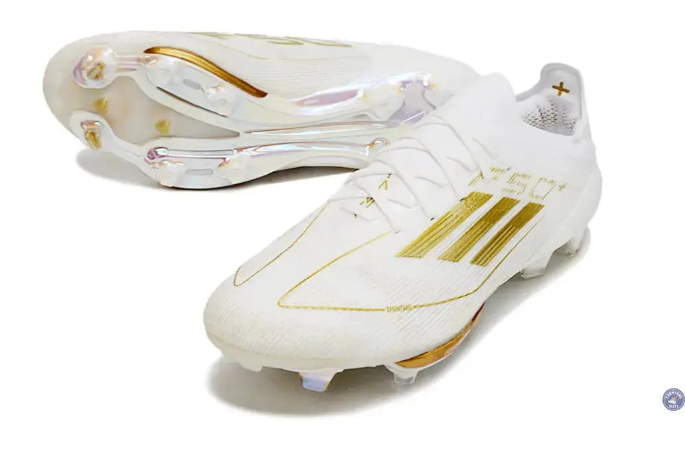 F50 + Lacets FG Day Spark - Blanc/Doré/Blanc