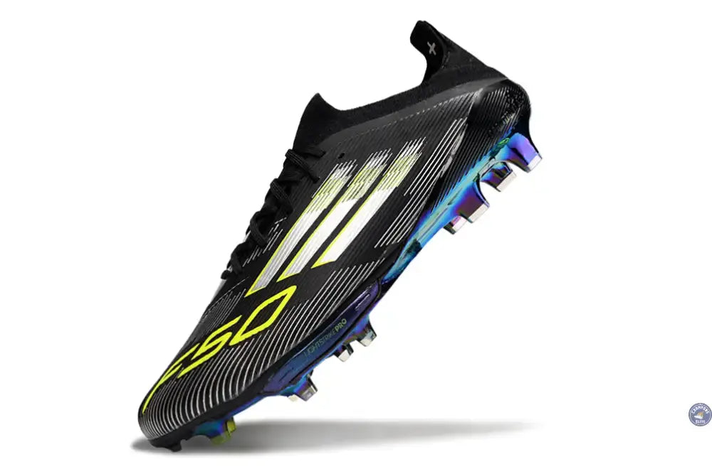 Image of F50 + Lacets FG - Noir/Jaune Fluo/Blanc