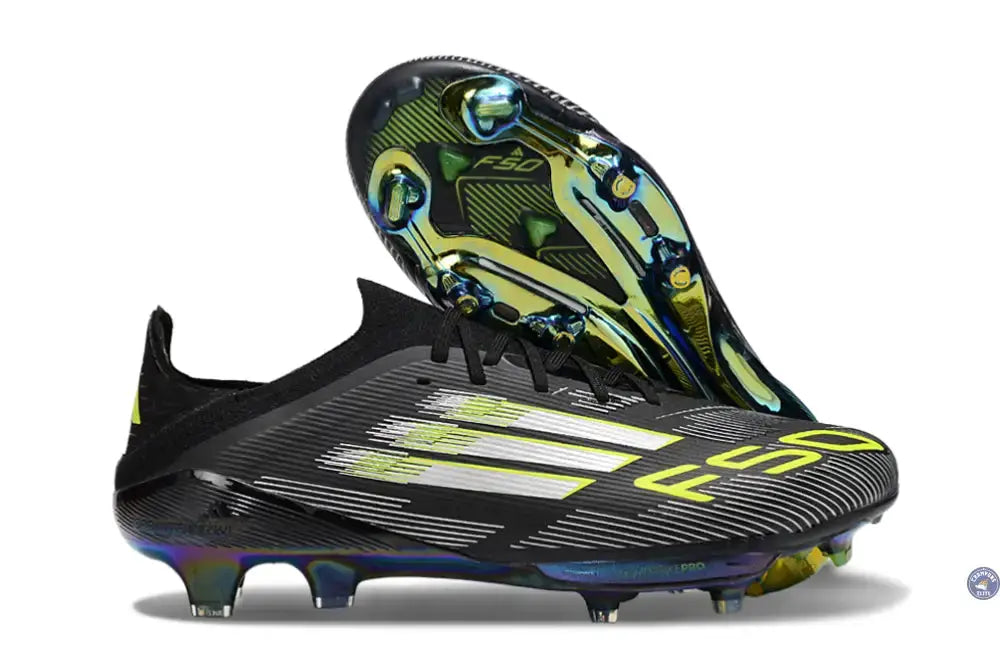 Image of F50 + Lacets FG - Noir/Jaune Fluo/Blanc
