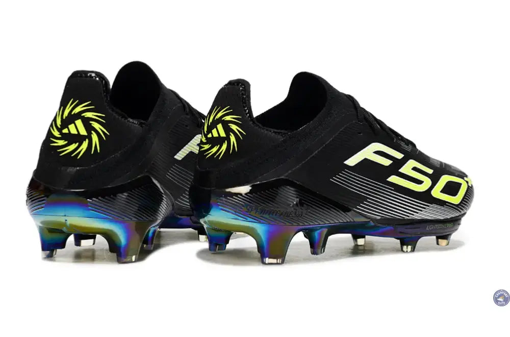 Image of F50 + Lacets FG - Noir/Jaune Fluo/Blanc/Bleu