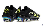 F50 + Lacets FG - Noir/Jaune Fluo/Blanc/Bleu