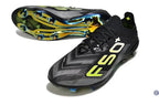 F50 + Lacets FG - Noir/Jaune Fluo/Blanc/Bleu