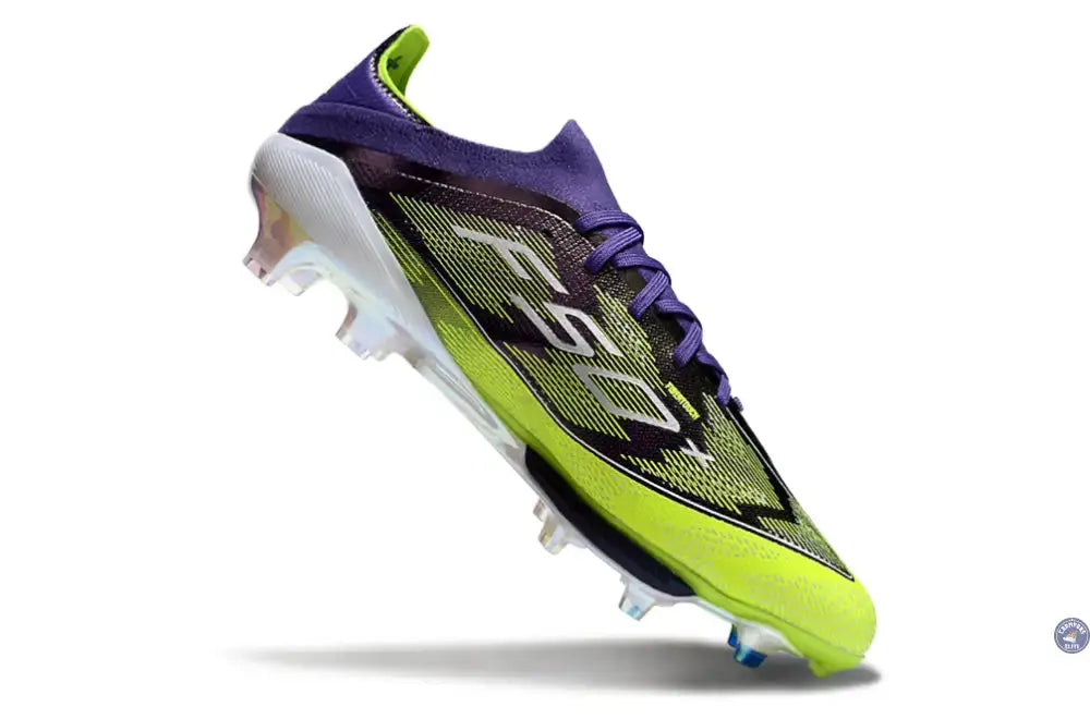 F50 + Lacets FG Fast Reborn - Violet/Blanc/Vert ÉDITION LIMITÉE