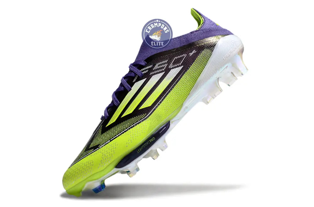 F50 + Lacets FG Fast Reborn - Violet/Blanc/Vert ÉDITION LIMITÉE