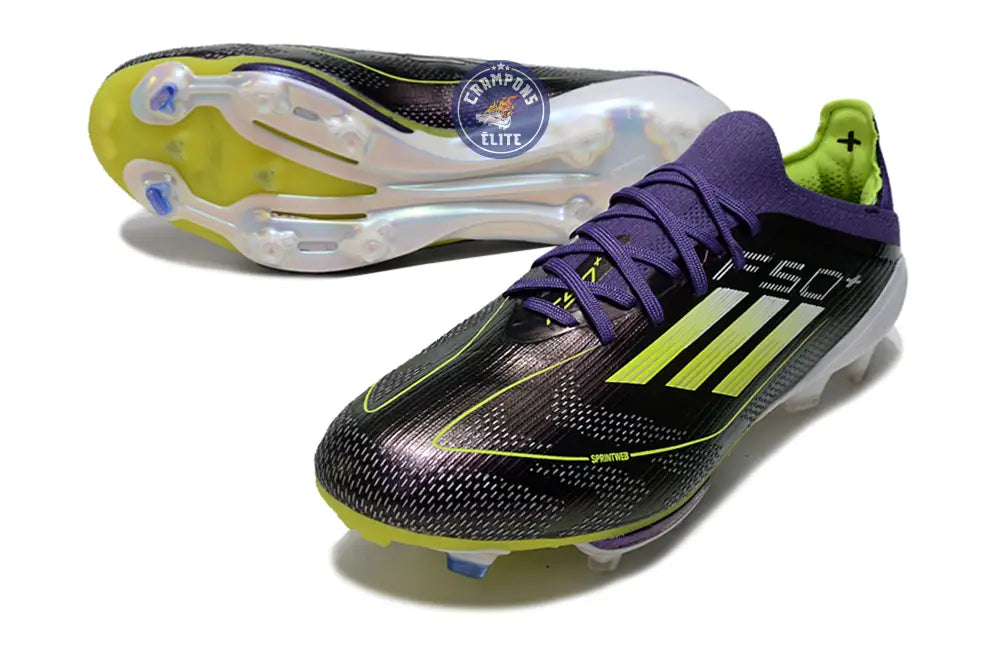 Image of F50 + Lacets FG Fast Reborn - Violet/Blanc/Vert ÉDITION LIMITÉE