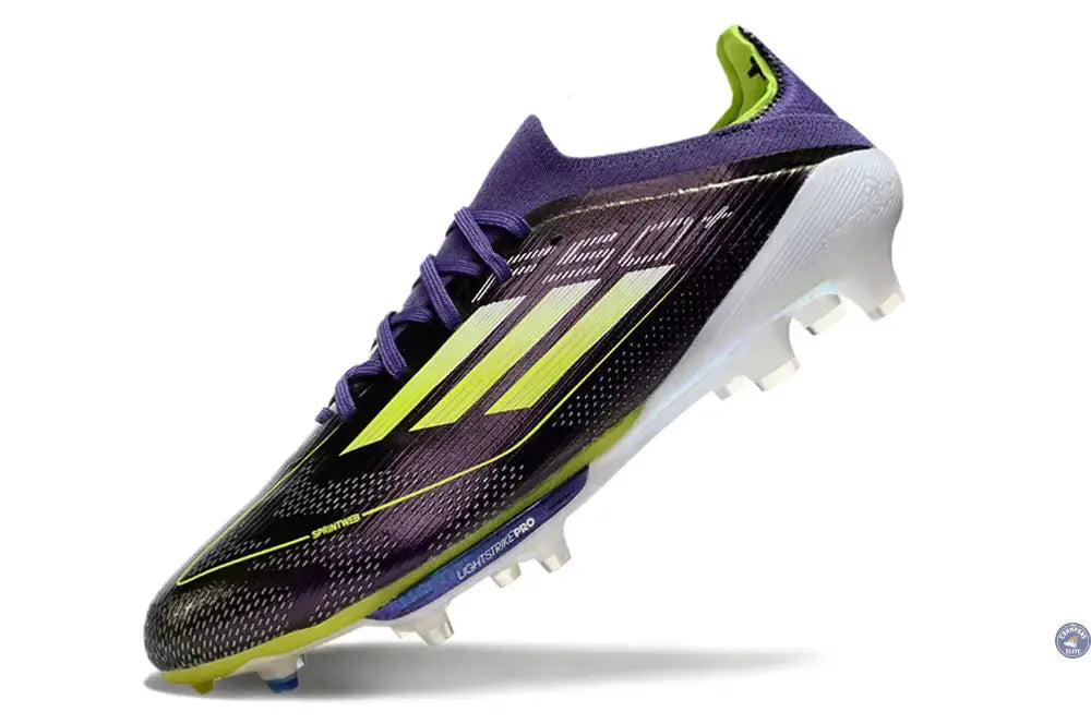 F50 + Lacets FG Fast Reborn - Violet/Blanc/Vert ÉDITION LIMITÉE