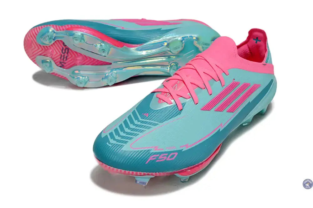 F50 + Lacets FG La Vida Tropical - Turquoise/Rose/Turquoise