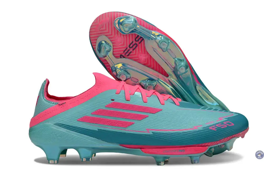 Image of F50 + Lacets FG La Vida Tropical - Turquoise/Rose/Turquoise