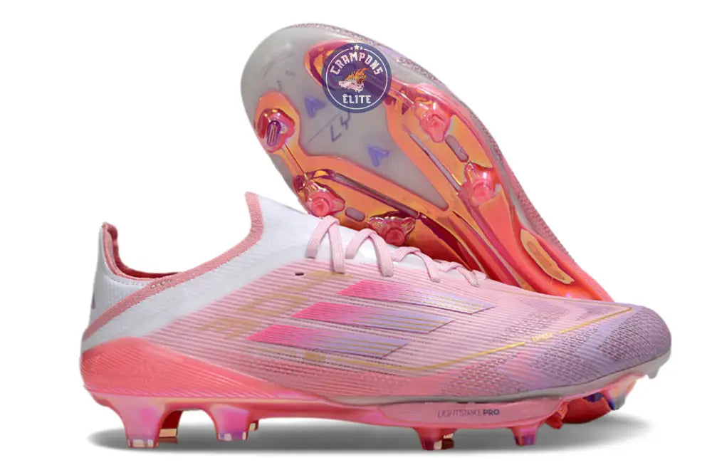 Image of F50 + Lacets FG Lamine Yamal 304 - Rose clair/Purple Glow/Lite Pink ÉDITION LIMITÉE
