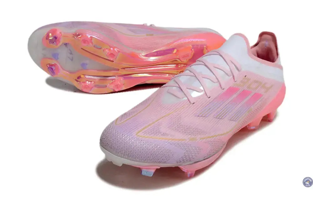 Image of F50 + Lacets FG Lamine Yamal 304 - Rose clair/Purple Glow/Lite Pink ÉDITION LIMITÉE