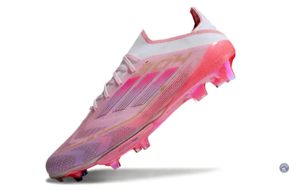 Image of F50 + Lacets FG Lamine Yamal 304 - Rose clair/Purple Glow/Lite Pink ÉDITION LIMITÉE