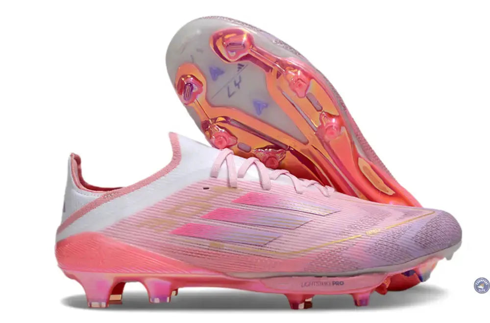 Image of F50 + Lacets FG Lamine Yamal 304 - Rose clair/Purple Glow/Lite Pink ÉDITION LIMITÉE