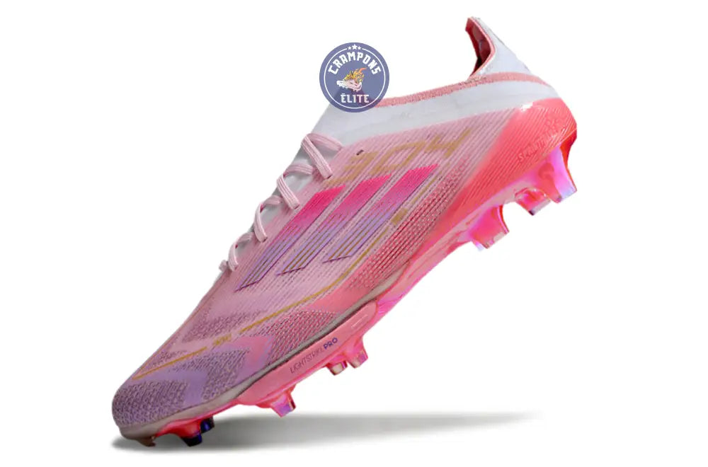 Image of F50 + Lacets FG Lamine Yamal 304 - Rose clair/Purple Glow/Lite Pink ÉDITION LIMITÉE