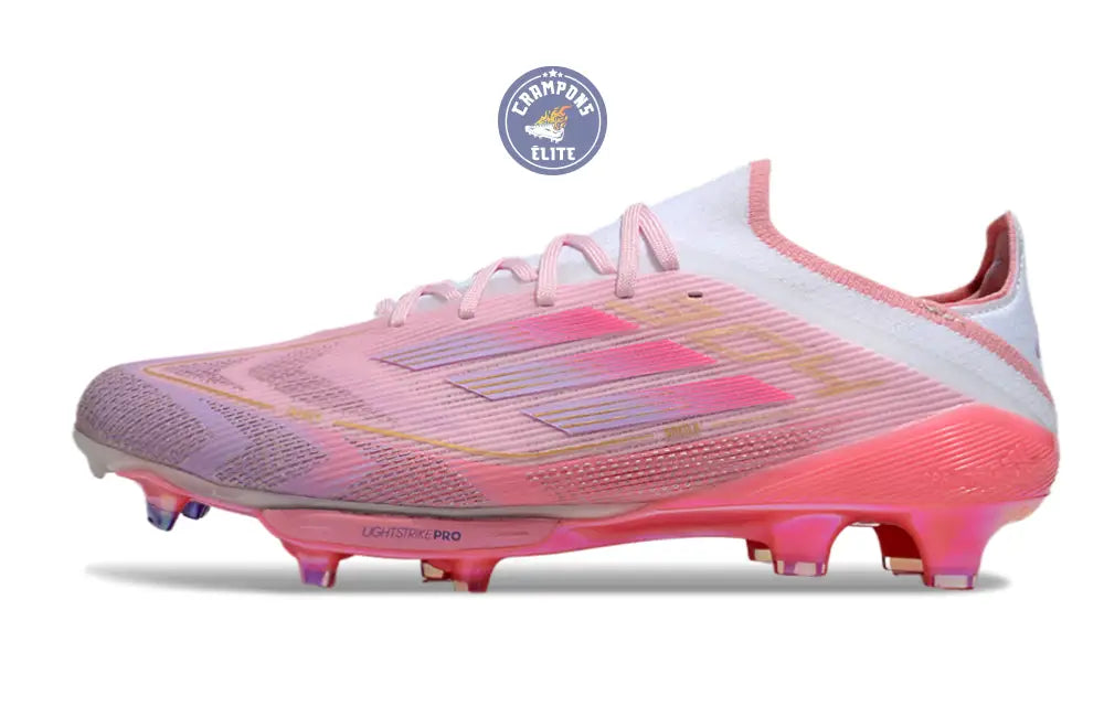 Image of F50 + Lacets FG Lamine Yamal 304 - Rose clair/Purple Glow/Lite Pink ÉDITION LIMITÉE