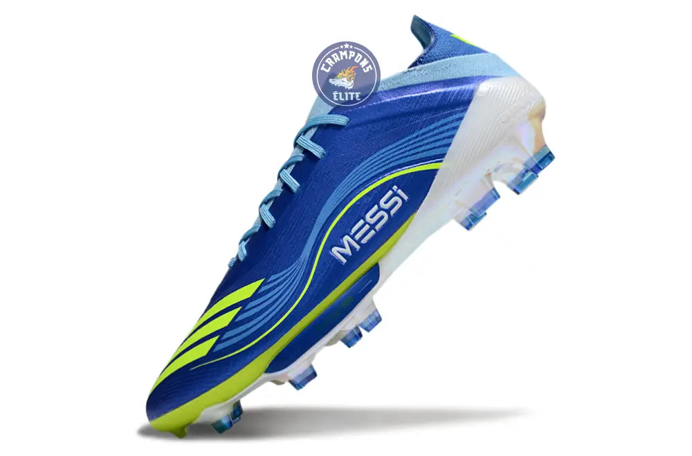 Image of F50 + Lacets FG Messi - Bleu/Jaune