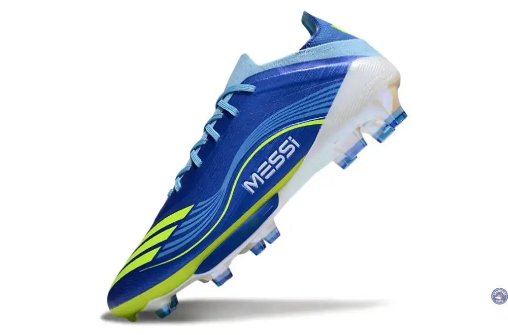F50 + Lacets FG Messi - Bleu/Jaune