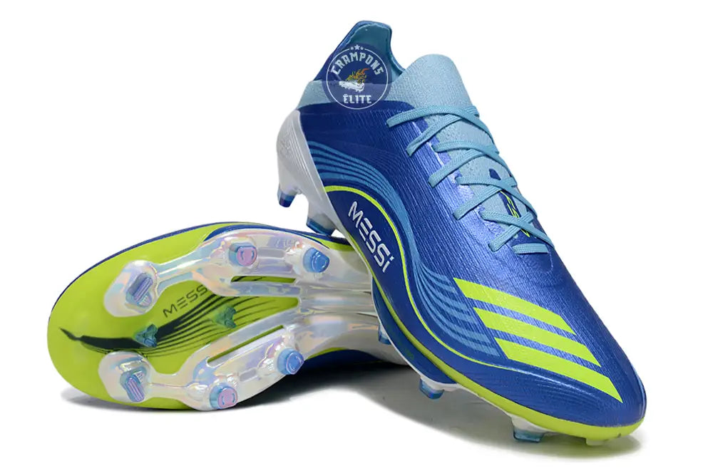 Image of F50 + Lacets FG Messi - Bleu/Jaune
