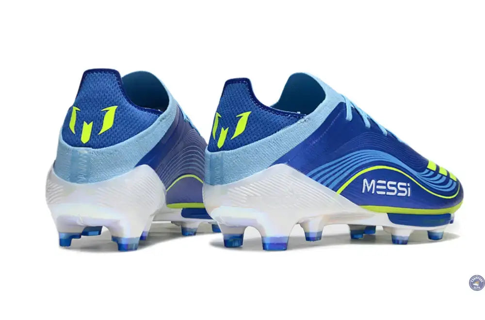 Image of F50 + Lacets FG Messi - Bleu/Jaune