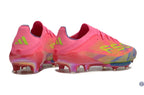 F50 + Lacets FG Mystic Victory - Rose/Vert/Blue Fusion