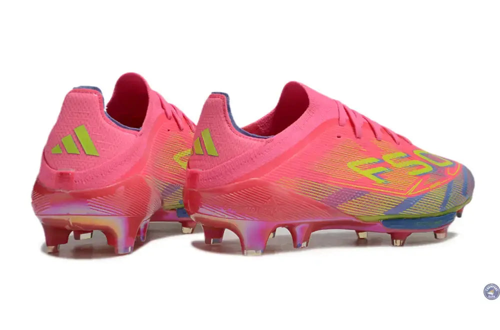 F50 + Lacets FG Mystic Victory - Rose/Vert/Blue Fusion