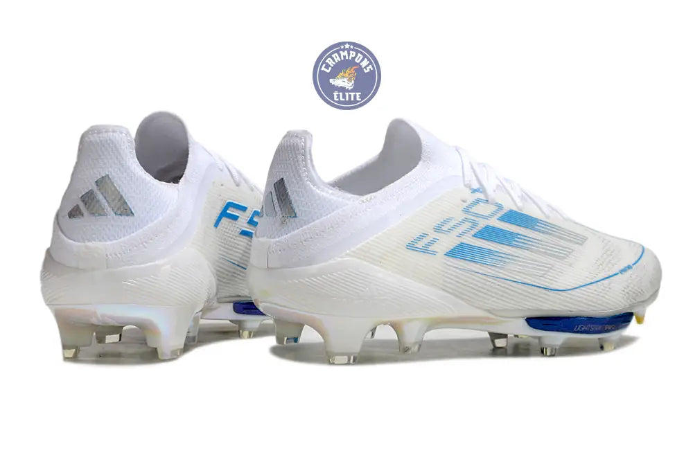Image of F50 + Lacets FG Polar Victory - Blanc/Argenté/Bleu