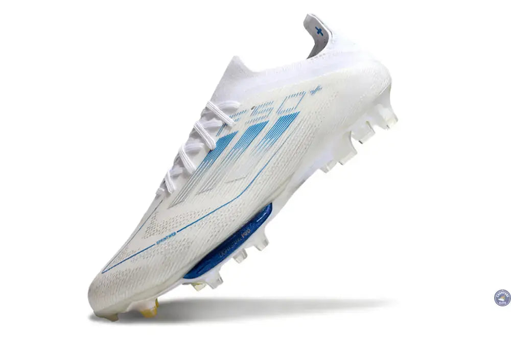 Image of F50 + Lacets FG Polar Victory - Blanc/Argenté/Bleu