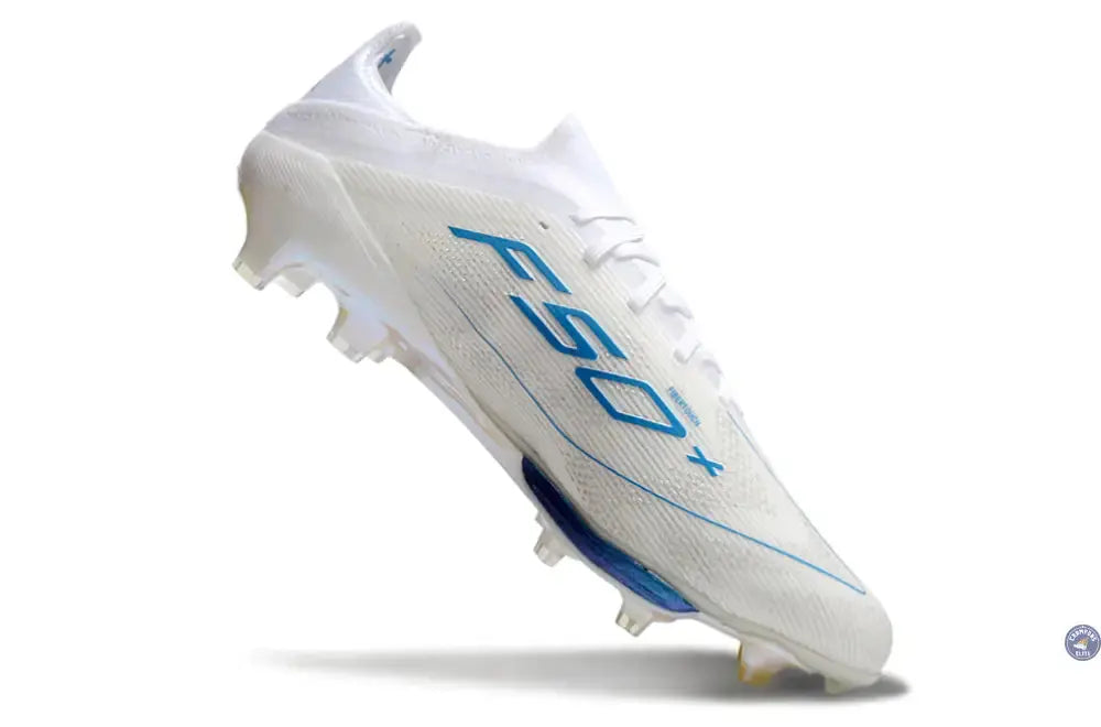 Image of F50 + Lacets FG Polar Victory - Blanc/Argenté/Bleu