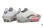 F50 + Lacets FG Prestig10 - Blanc/Lucid Red/Argenté