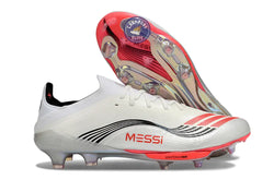 Image of F50 + Lacets FG Prestig10 - Blanc/Lucid Red/Argenté