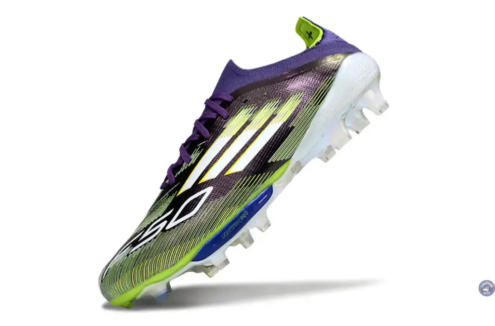 Image of F50 + Lacets FG Radiant Blaze - Violet/Blanc/Vert