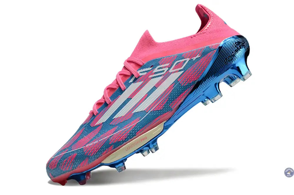 Image of F50 + Lacets FG Reemergence - Bleu/Blanc/Rose