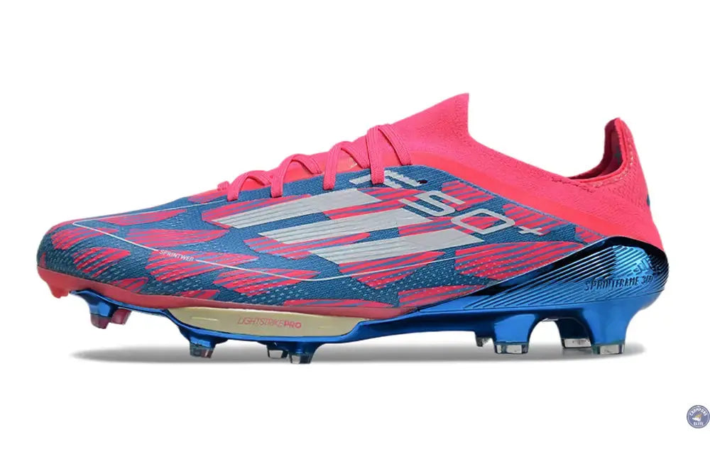 Image of F50 + Lacets FG Reemergence - Bleu/Blanc/Rose