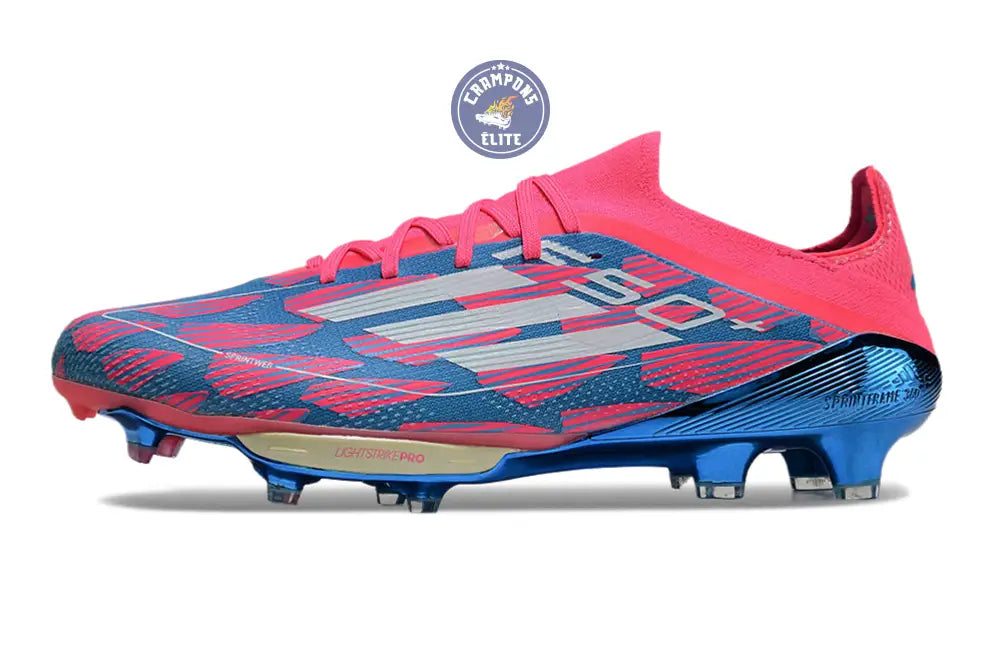 Image of F50 + Lacets FG Reemergence - Bleu/Blanc/Rose