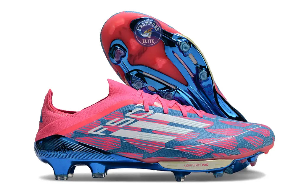 Image of F50 + Lacets FG Reemergence - Bleu/Blanc/Rose