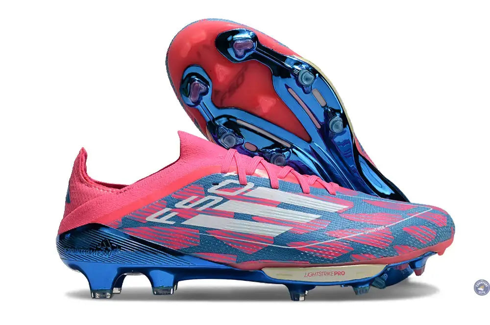 F50 + Lacets FG Reemergence - Bleu/Blanc/Rose